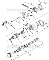 MOTOR DE ARRANQUE Sportsman 4x4 W968040 (4935943594D006)