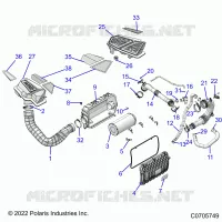 ENGINE, TOMA DE AIRE SYSTEM