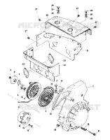 ARRANQUE DE RETROCESO AND BLOWER HOUSING (4909520952020A)