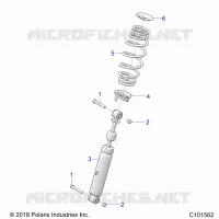 SUSPENSION TRASERA SHOCKS