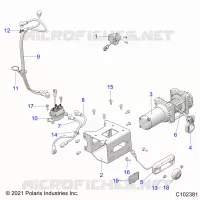 CHASSIS, CABRESTANTE