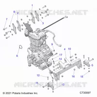 ENGINE, ENGINE AND TRANSMISIÃ“N MOUNTING