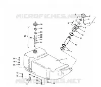 GASOLINA TANK SL 650 / B934058 (4924732473005A)