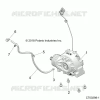 DRIVE TRAIN, FRONT MONTAJE DE ENGRANAJES