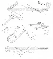 SUSPENSIÓN TRASERA CONTROL ARMS