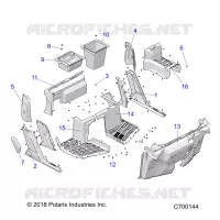 PISO DELANTERO- R19RSU99A9/AD/B9/BD (C700144)