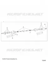 DRIVE TRAIN, HALF EJE TRASERO