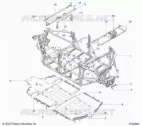 CHASSIS, MAIN FRAME AND ESQUÃD PLATES