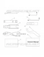 REFERENCES, KIT DE HERRAMIENTA and EL MANUAL DEL PROPIETARIO
