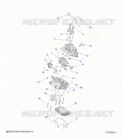 ENGINE, CRANKCASE AND CIGUEÑAL