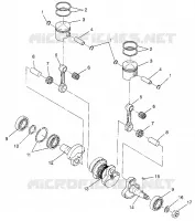 PISTÓN Y CIGÜEÑAL LITE TOURING 0983133 AND EUROPEAN LITE TOURNG E983133 (4941934193C005)