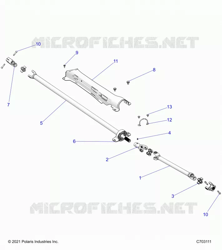 TREN, PROP SHAFT