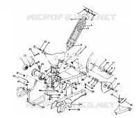 brazo oscilante WLDMT (MIDDLE) BIG BOSS 4X6 UPDATED 2-91 (4919801980026A)