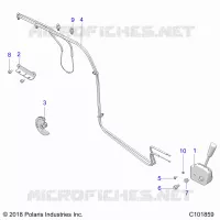 TREN, SHIFT LEVER