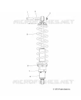 SUSPENSION, CHOQUE, REAR TRACK (7043994)