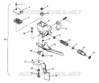 CILINDRO MAESTRO XLT 0970756, XLT SKS 0970556,  and XLT RMK 0970956 (4937693769B001)