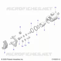 BRAKES, BRAKE PINZA FRENO TRASEIRA