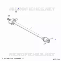 TREN, FRONT PROP SHAFT