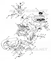 MONTAJE DEL MOTOR 500 and 500 Classic Updated 2/90 (4916791679017A)