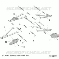 SUSPENSIÃ“N DELANTERA CONTROL ARMS
