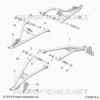SUSPENSIÃ“N DELANTERA CONTROL ARMS