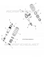 SUSPENSION TRASERA SHOCK MOUNTING