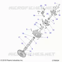 TREN, PRIMARY CLUTCH