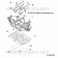 CHASSIS, MAIN FRAME AND ESQUÃD PLATES