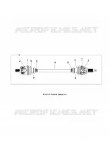 TREN, FRONT HALF SHAFT