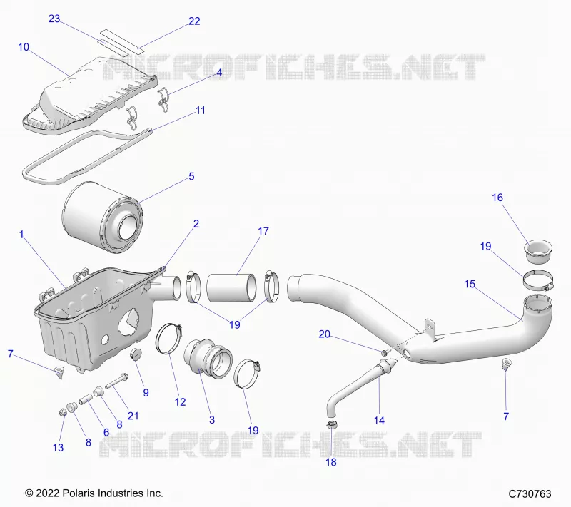 ENGINE, TOMA DE AIRE SYSTEM