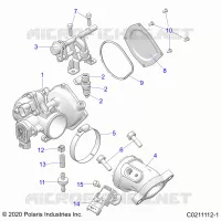 ENGINE, CUERPO DE MARIPOSA AND FUEL RAIL
