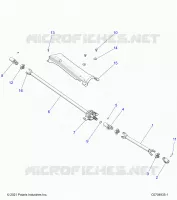 TREN, FRONT PROP SHAFT