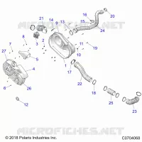 TREN, CLUTCH COVER AND DUCTING