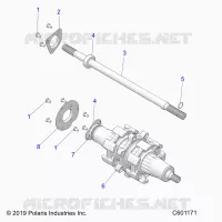 DRIVE TRAIN, JACKSHAFT AND EJE DE TRANSMISIÃ“N