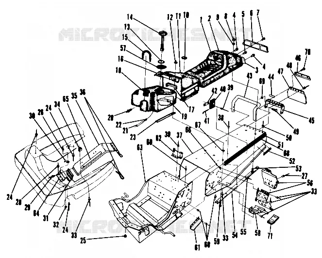 CHASSIS AND ASIENTO (4910941094001A)