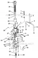 CARBURADOR 600 XCR 0975677, 600 XCR SE H975677 AND EUROPEAN 600 XCR SE E975 (4937963796D004)