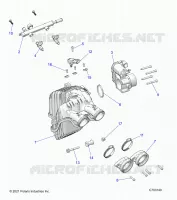 ENGINE, INTAKE AND CUERPO DE MARIPOSA