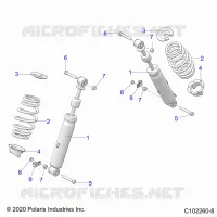 SUSPENSION, CHOQUE FRONTAL