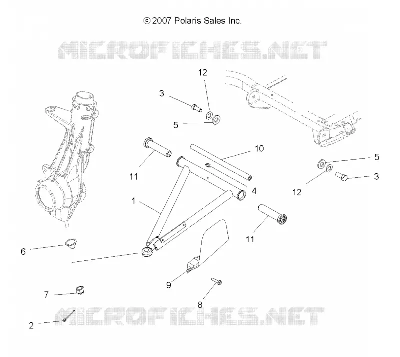 SUSPENSION, A-ARM and PUNTAL MOUNTING