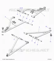 SUSPENSIÃ“N DELANTERA CONTROL ARMS