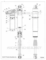 SUSPENSIÃ“N DELANTERA SHOCK INTERNALS