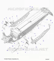 CHASSIS, PROTECCIÃ³N DEL EMBRAGUE, FOOTRESTS, AND RUNNINGBOARDS