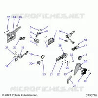 ELECTRICA, WIRE HARNESS, COMPONENTS, AND LICENSE PLATE