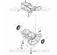 CAJA DEL CIGÜEÑAL ASSEMBLY LITE 0953433 and LITE DELUXE 0953431 (4928902890C009)