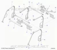 CHASSIS, CAB BASTIDOR