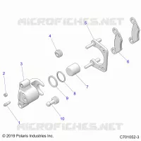 BRAKES, PINZA TRASERA