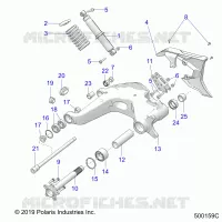 SUSPENSION TRASERA ASM.