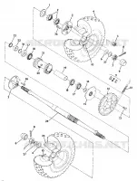 RUEDA TRASERA DRIVE ASSEMBLY (4918411841017A)