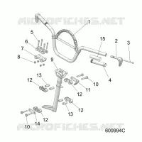 STEERING, SOPORTE DE MANILLAR