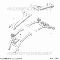 SUSPENSION TRASERA CONTROL ARMS